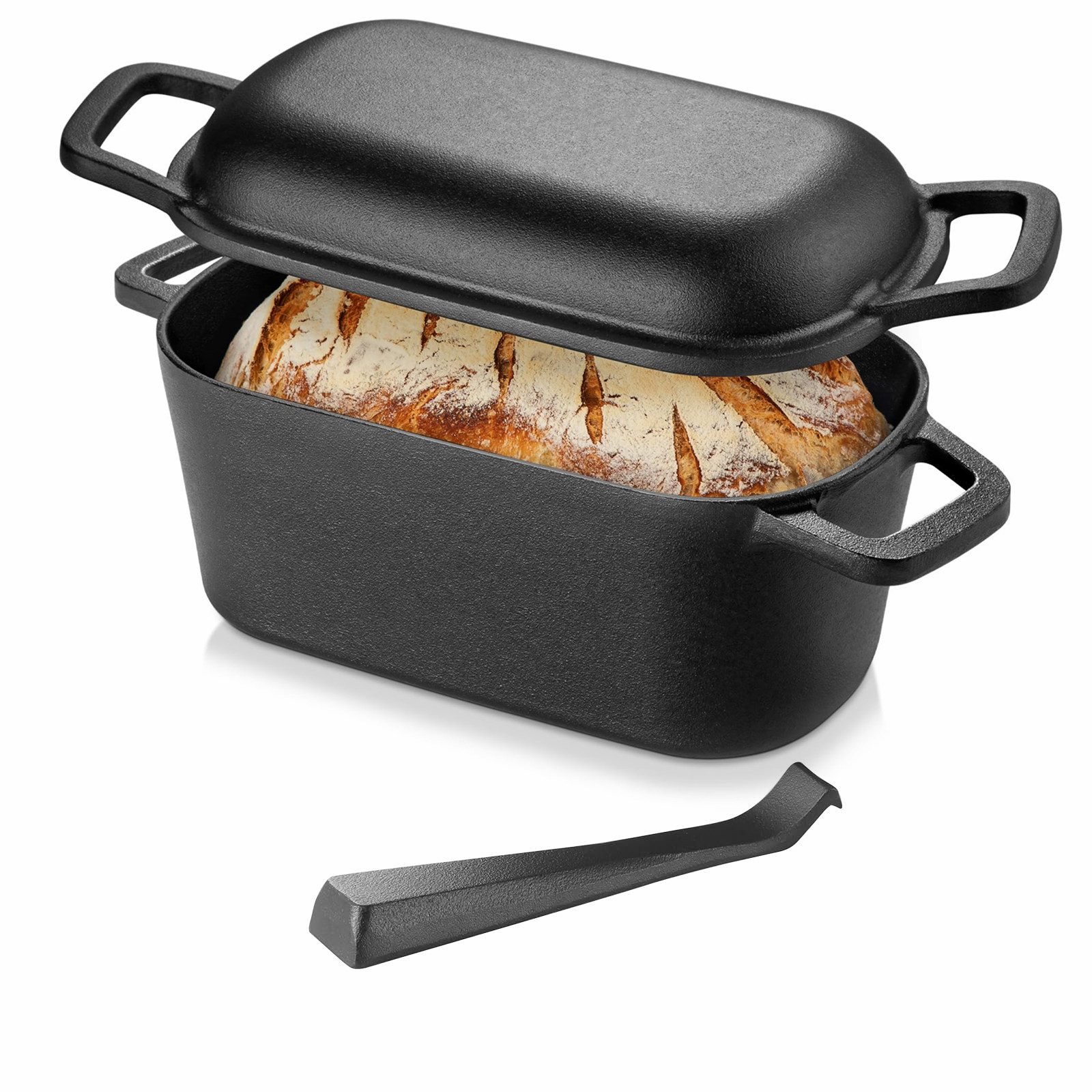 Cast Iron Tetsubin - Dutch Oven For Bread Baking Sourdough