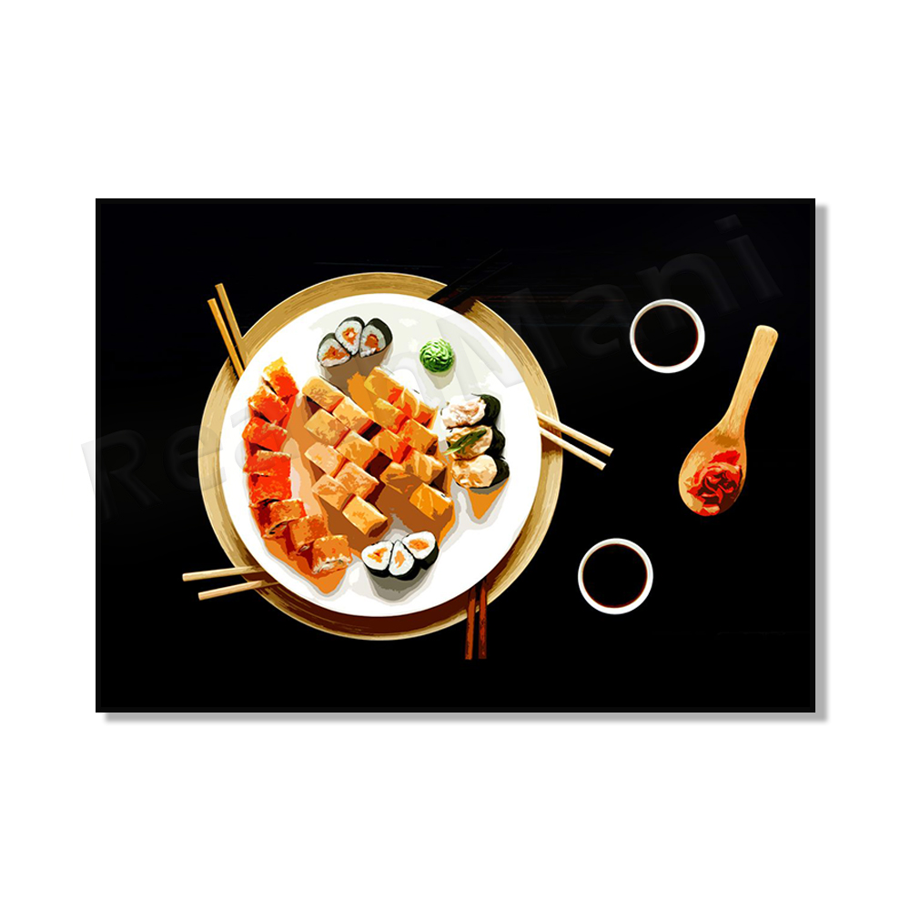 Japanese-style Wall Decoration - огляд і ціна Japanese Food Lifestyle