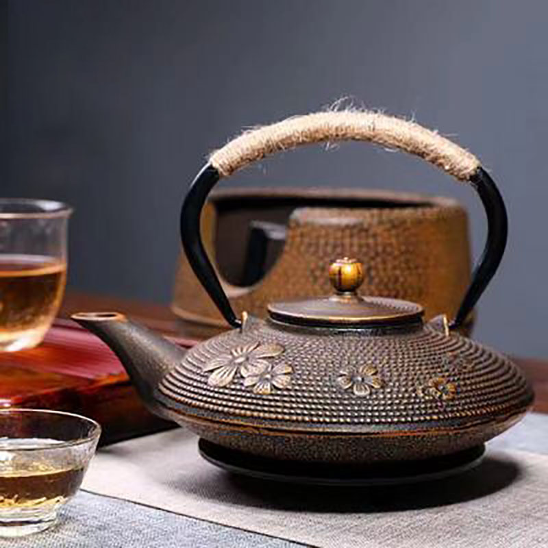 Cast Iron Teapot Set with Stra - огляд і ціна Cast Iron Tetsubin
