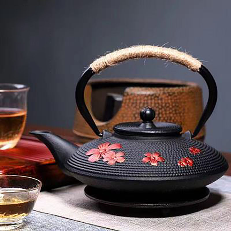 Cast Iron Teapot Set with Stra - огляд і ціна Cast Iron Tetsubin