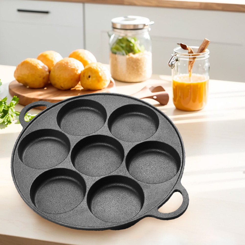 7 Hole Frying Pot Cast Iron No - огляд і ціна Cast Iron Tetsubin