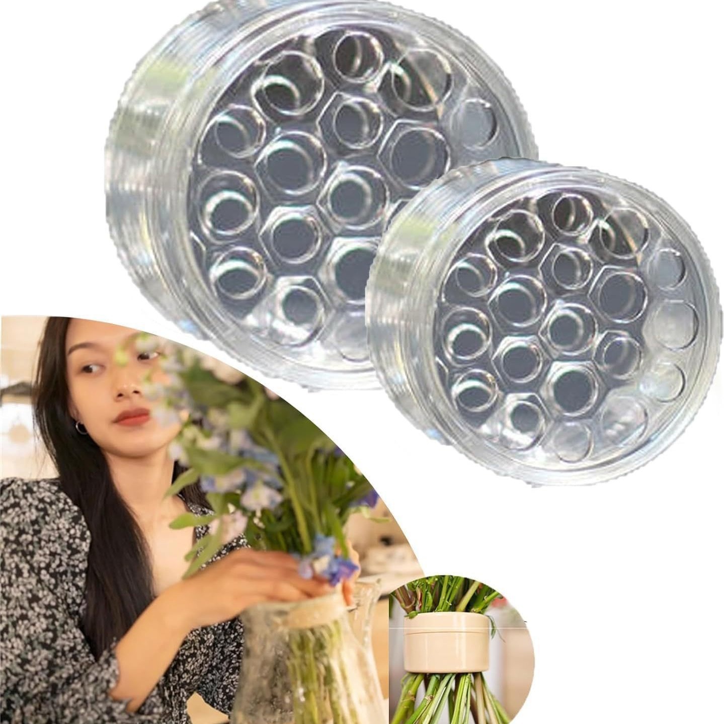 Spiral Stem Holder For Vase Fl - огляд і ціна Ikebana Vase Kenzan
