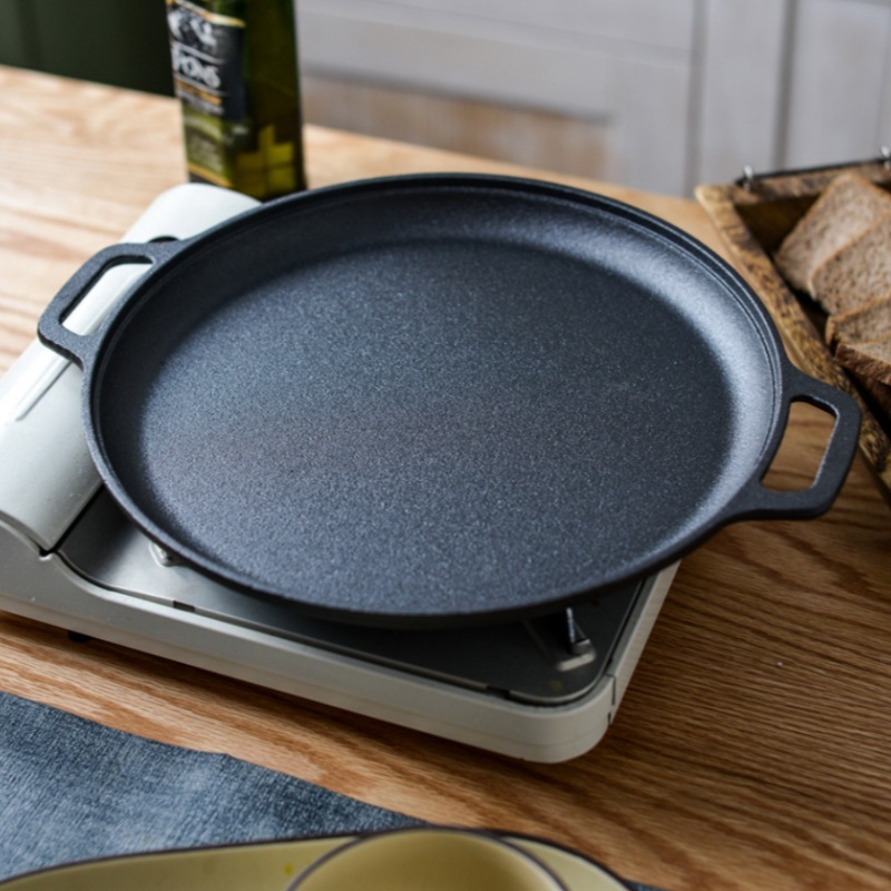 JUSTINLAU Double-Ear Frying Pa - огляд і ціна Cast Iron Tetsubin