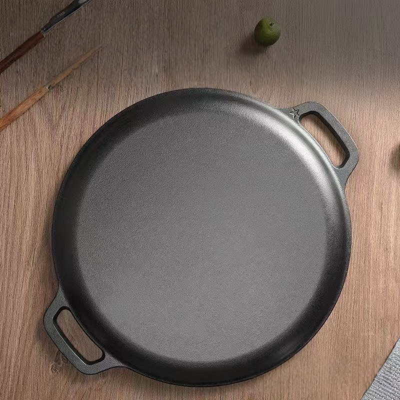 JUSTINLAU Double-Ear Frying Pa - огляд і ціна Cast Iron Tetsubin