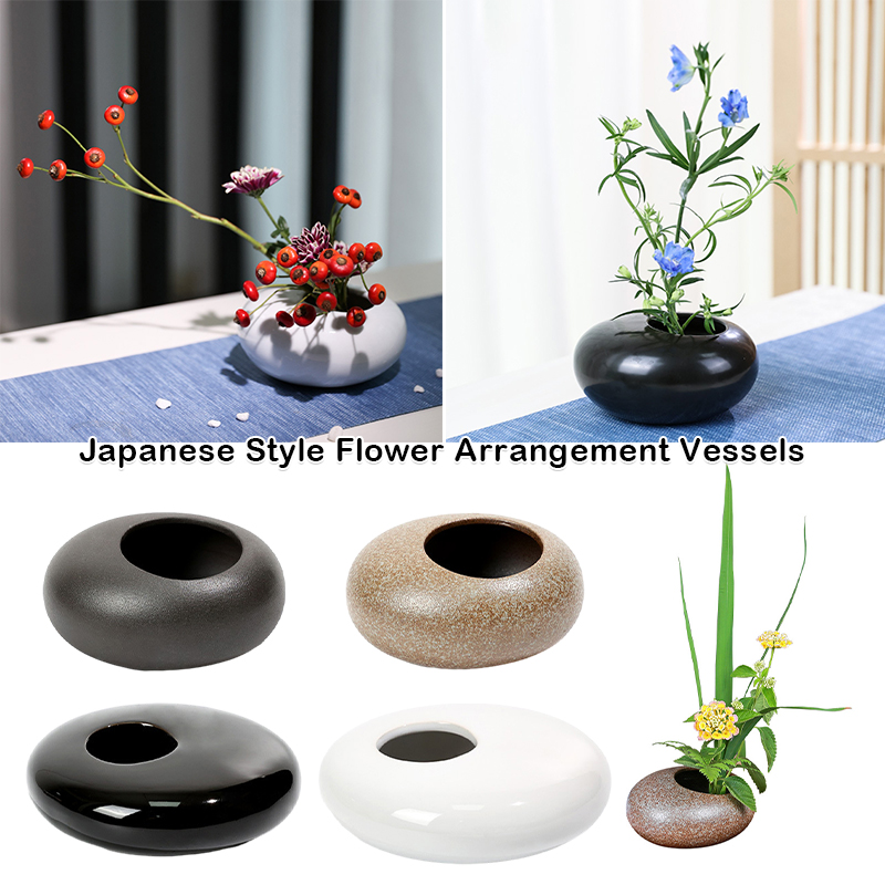 Ceramic Vase Japanese Style Ik - огляд і ціна Ikebana Vase Kenzan