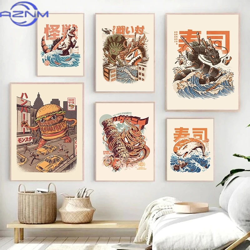 AZNM Japanese Kaijus Food Sush - огляд і ціна Japanese Food Lifestyle