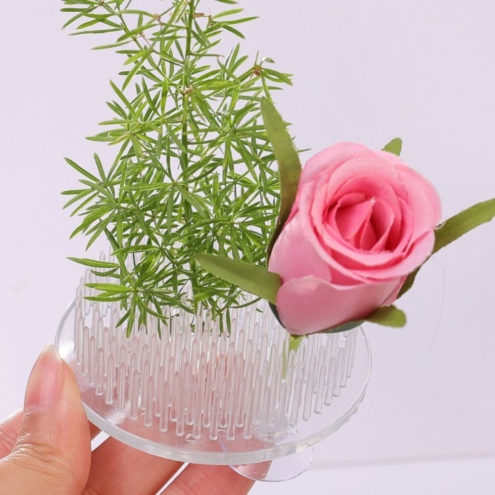 1/3Pcs Transparent Ikebana Ste - огляд і ціна Ikebana Vase Kenzan