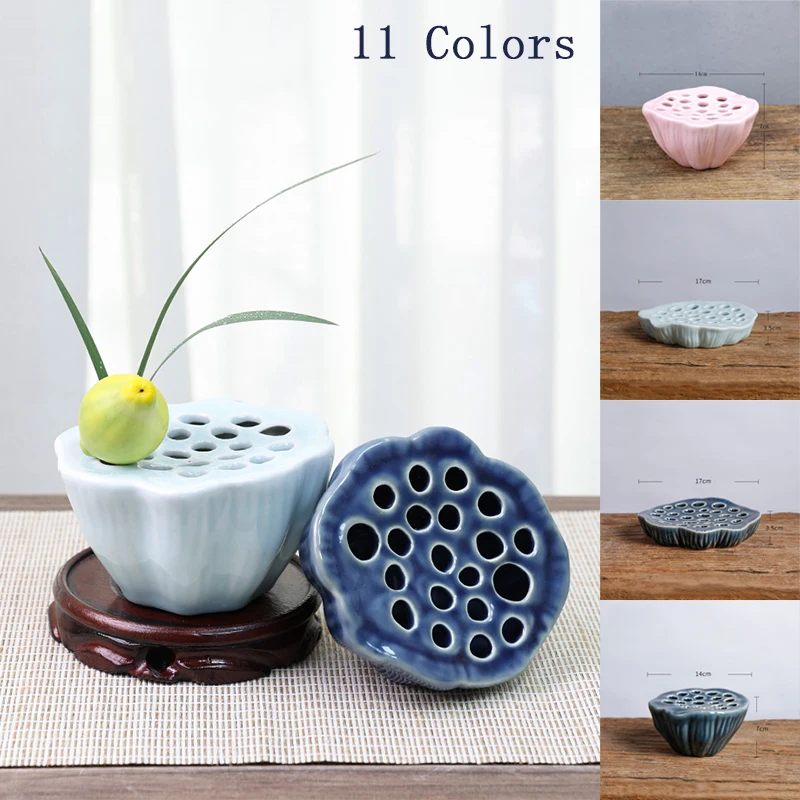 Ikebana Tea Kenzan Zen Room De - огляд і ціна Ikebana Vase Kenzan